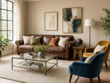 How to Decorate a Room With Mismatched Furniture
